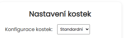 Konfigurace kostek